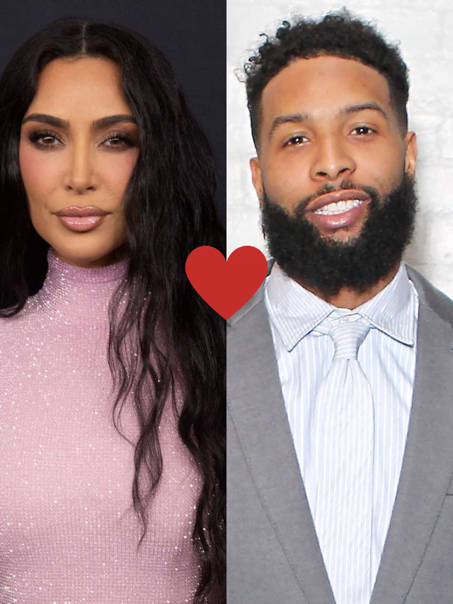 Kim Kardashian and Odell Beckham Jr. are seen together